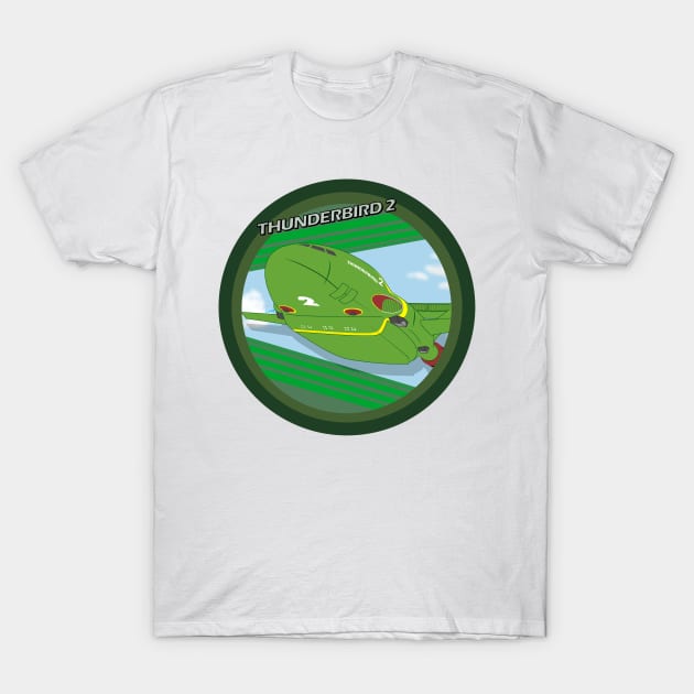 Thunderbird 2 T-Shirt by corzamoon